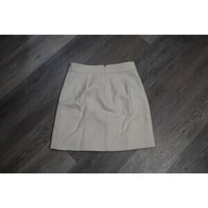 J.Crew Women’s Skirt Size 6 Cream Pencil Skirt New With Tags